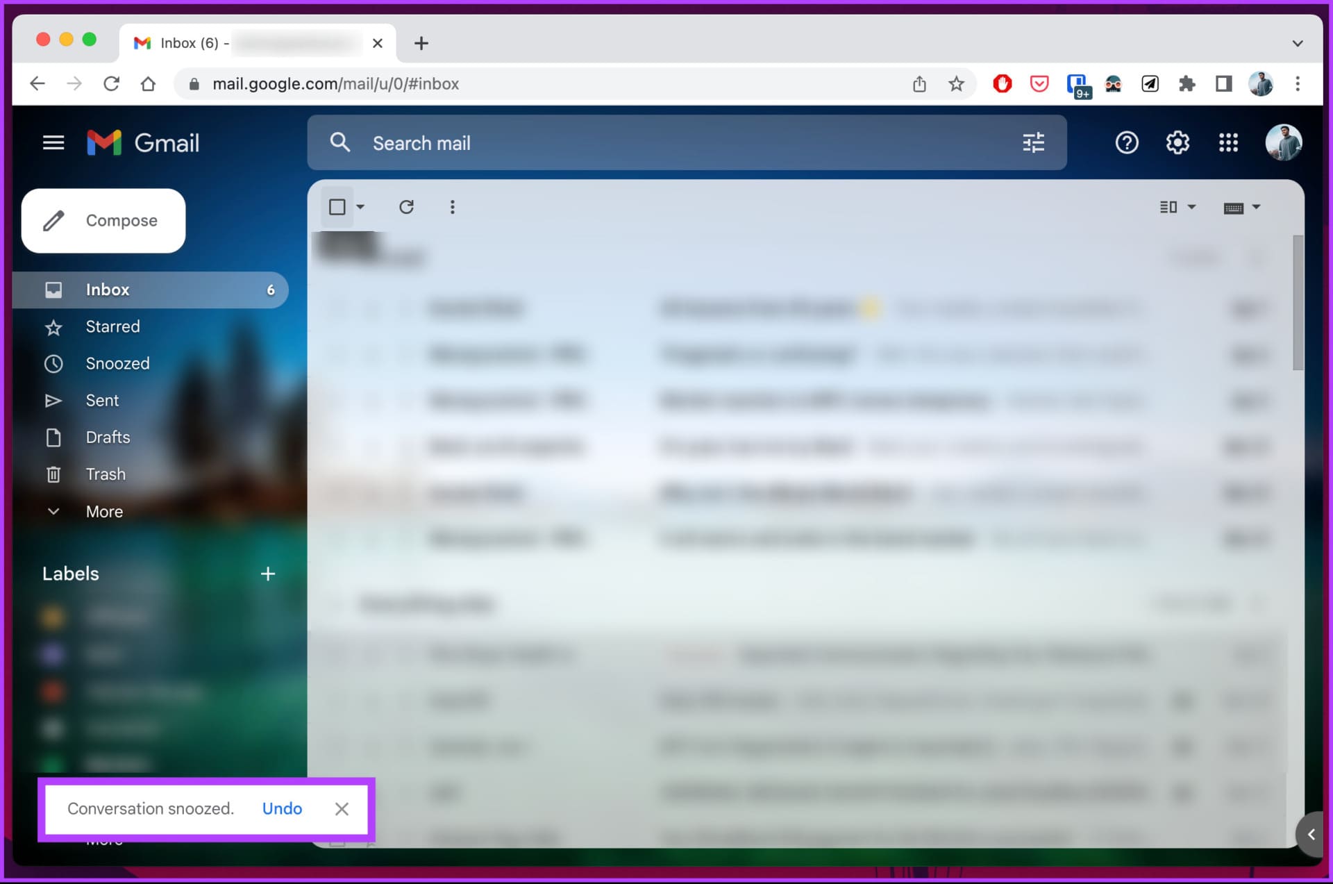 How-to-Unmute-Email-in-Gmail_21 كيفية إلغاء كتم رسائل البريد الإلكتروني في Gmail على سطح المكتب أو الهاتف المحمول