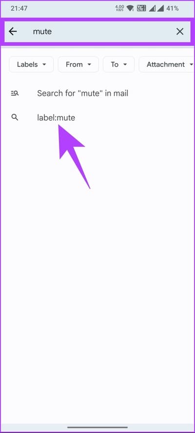 How-to-Unmute-Email-in-Gmail_4 كيفية إلغاء كتم رسائل البريد الإلكتروني في Gmail على سطح المكتب أو الهاتف المحمول