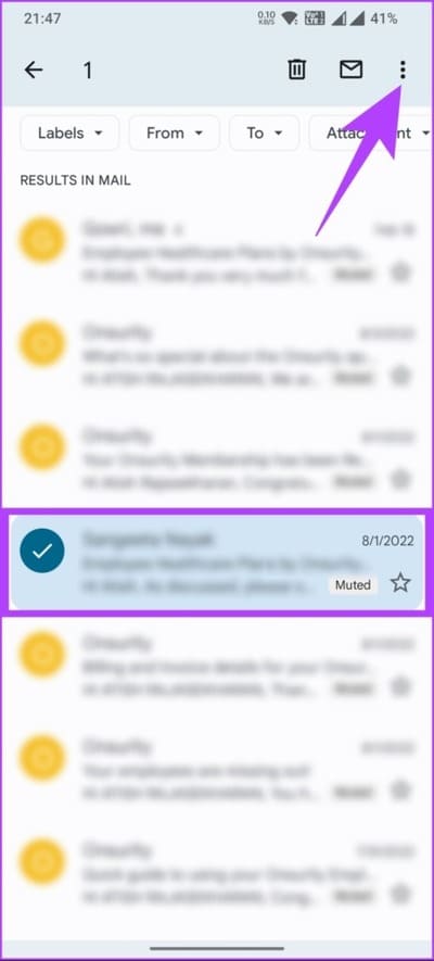 How-to-Unmute-Email-in-Gmail_5-463x1024-1 كيفية إلغاء كتم رسائل البريد الإلكتروني في Gmail على سطح المكتب أو الهاتف المحمول