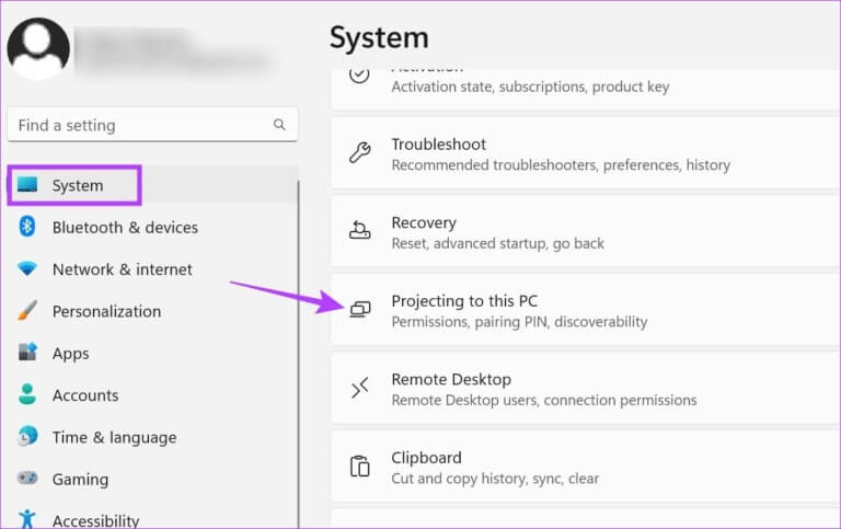 How-to-Use-Laptop-as-Second-Monitor-in-Windows-11-6-768x483-1 طريقتان سهلتان لاستخدام الكمبيوتر المحمول كشاشة ثانية في Windows 11