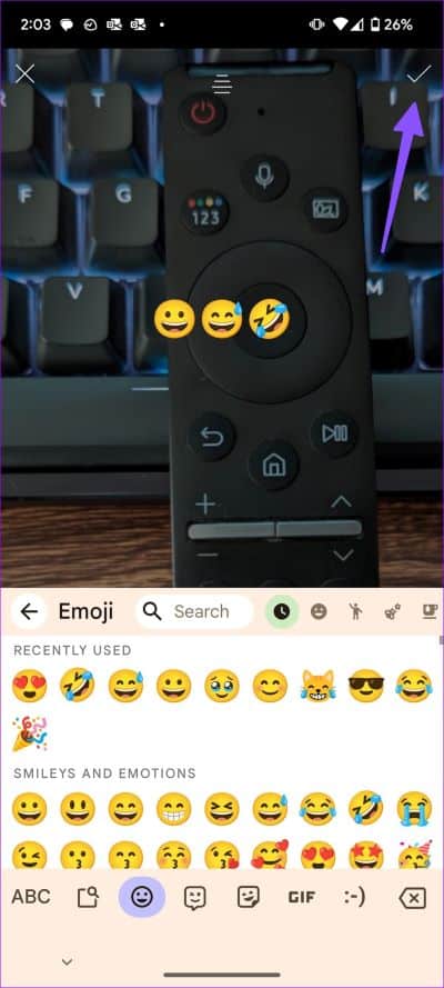 How-to-add-emojis-to-pictures-on-Android-24 أفضل 4 طرق لوضع Emojis في صورة على Android