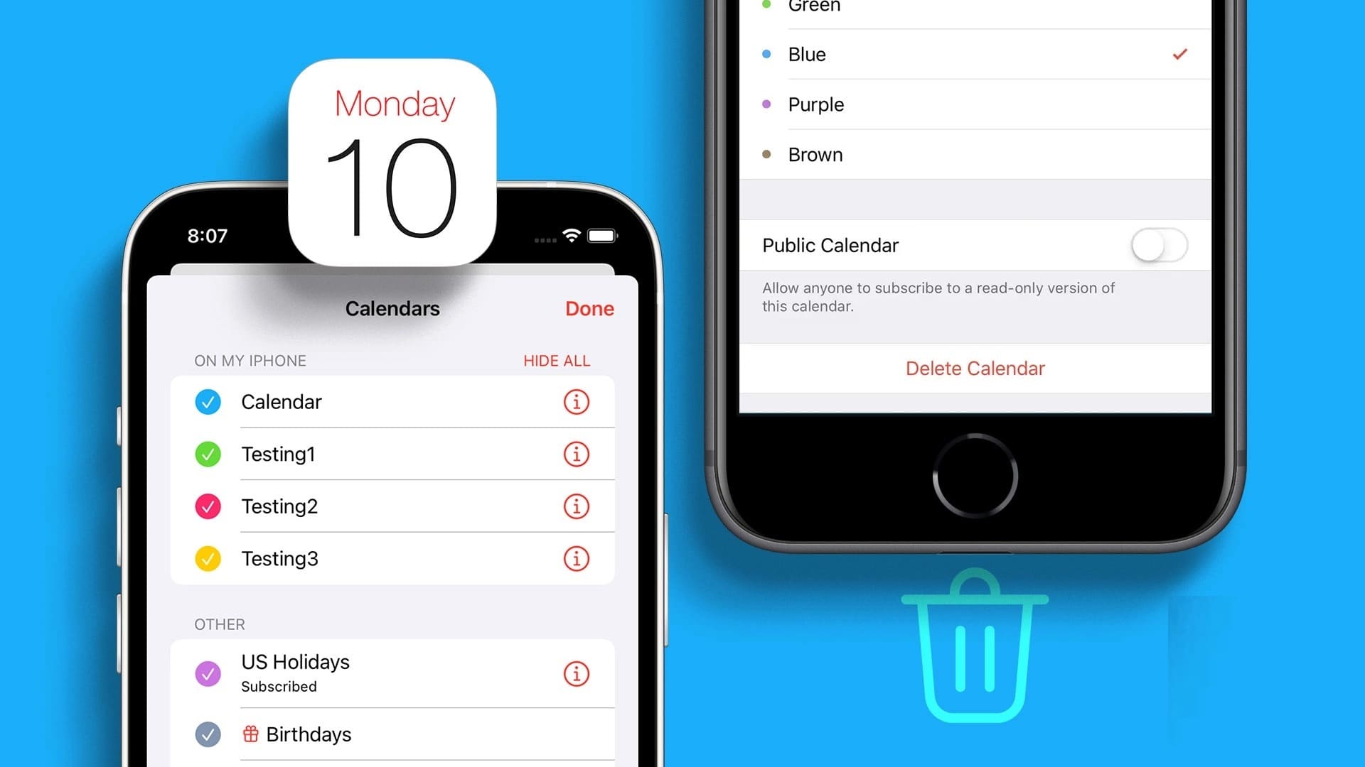 كيفية إنشاء ومشاركة وحذف Calendar iCloud على iPhone - %categories