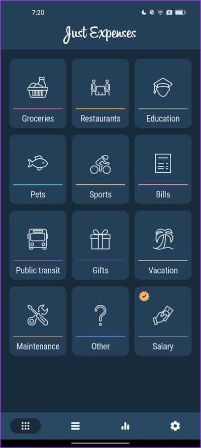 Just-Expenses2 أفضل 7 تطبيقات Android مجانية يمكنك تجربتها في أبريل 2025