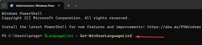 Keyboard-Language-Execute-the-language-list-command-800x179.jpg كيفية إضافة لوحة مفاتيح لغة جديدة في Windows