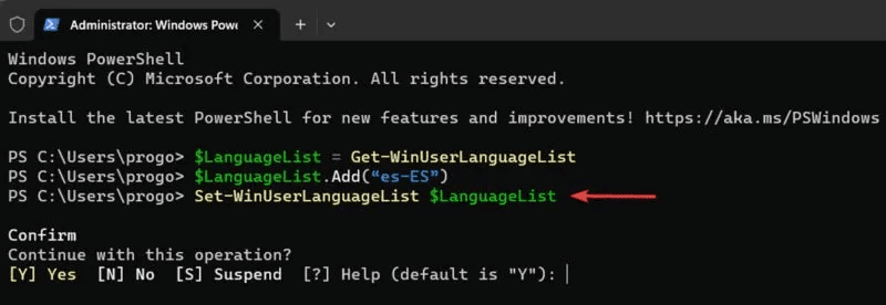 Keyboard-Language-Execute-the-set-language-command-800x276.jpg كيفية إضافة لوحة مفاتيح لغة جديدة في Windows