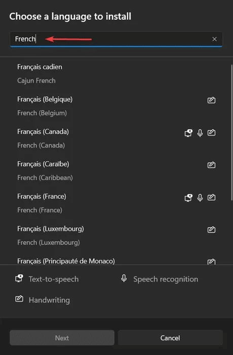Keyboard-Language-Search-for-your-desired-language.jpg كيفية إضافة لوحة مفاتيح لغة جديدة في Windows
