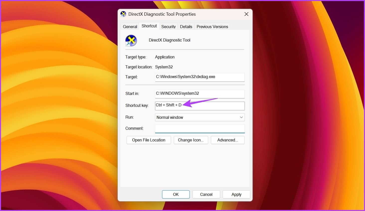Keyboard-shortcut أفضل 6 طرق سريعة للوصول إلى أداة تشخيص DirectX في Windows 11