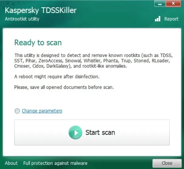 Keyloggers-Windows-Kaspersky-TDSSKiller.jpg كيفية الكشف عن Keyloggers في أنظمة Windows