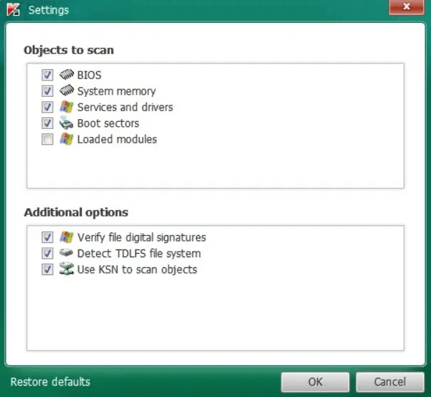 Keyloggers-Windows-Objects-Additional-Options.jpg كيفية الكشف عن Keyloggers في أنظمة Windows