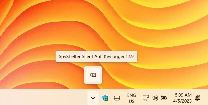 Keyloggers-Windows-SpyShelter-System-Tray.jpg كيفية الكشف عن Keyloggers في أنظمة Windows