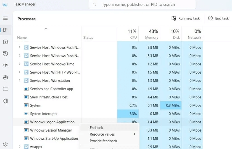Keyloggers-Windows-Task-Manager-Winlogon-End-Task-800x512.jpg كيفية الكشف عن Keyloggers في أنظمة Windows