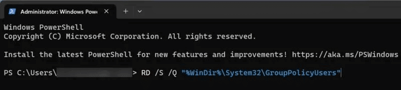 Local-Group-Policy-Executing-a-Command-800x180.jpg كيفية إعادة تعيين إعدادات نهج المجموعة في Windows