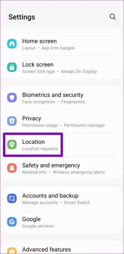 Location-Settings-on-Android-500x1024-1 أهم 4 طرق لتحسين دقة الموقع الجغرافي على نظام Android