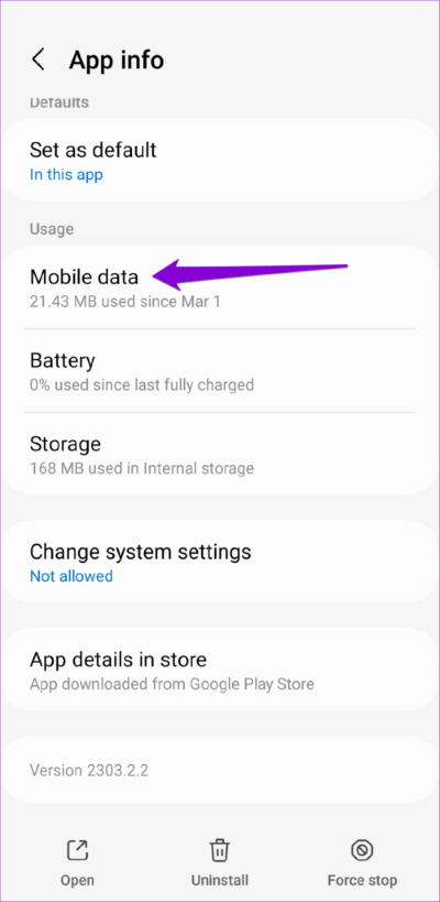 Mobile-Data-Usage-for-Xbox-App-on-Android-500x1024-1 أفضل 8 طرق لإصلاح عدم عمل إشعارات تطبيق Xbox على Android و iPhone