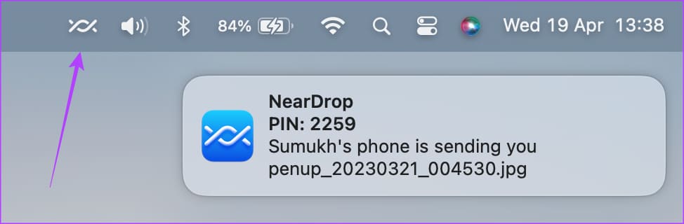 Nearby-Share-Mac-12-1 كيفية استخدام ميزة Nearby Share على Mac لنقل الملفات من Android