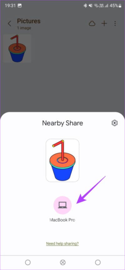 Nearby-Share-Mac-15-e1681963100761 كيفية استخدام ميزة Nearby Share على Mac لنقل الملفات من Android