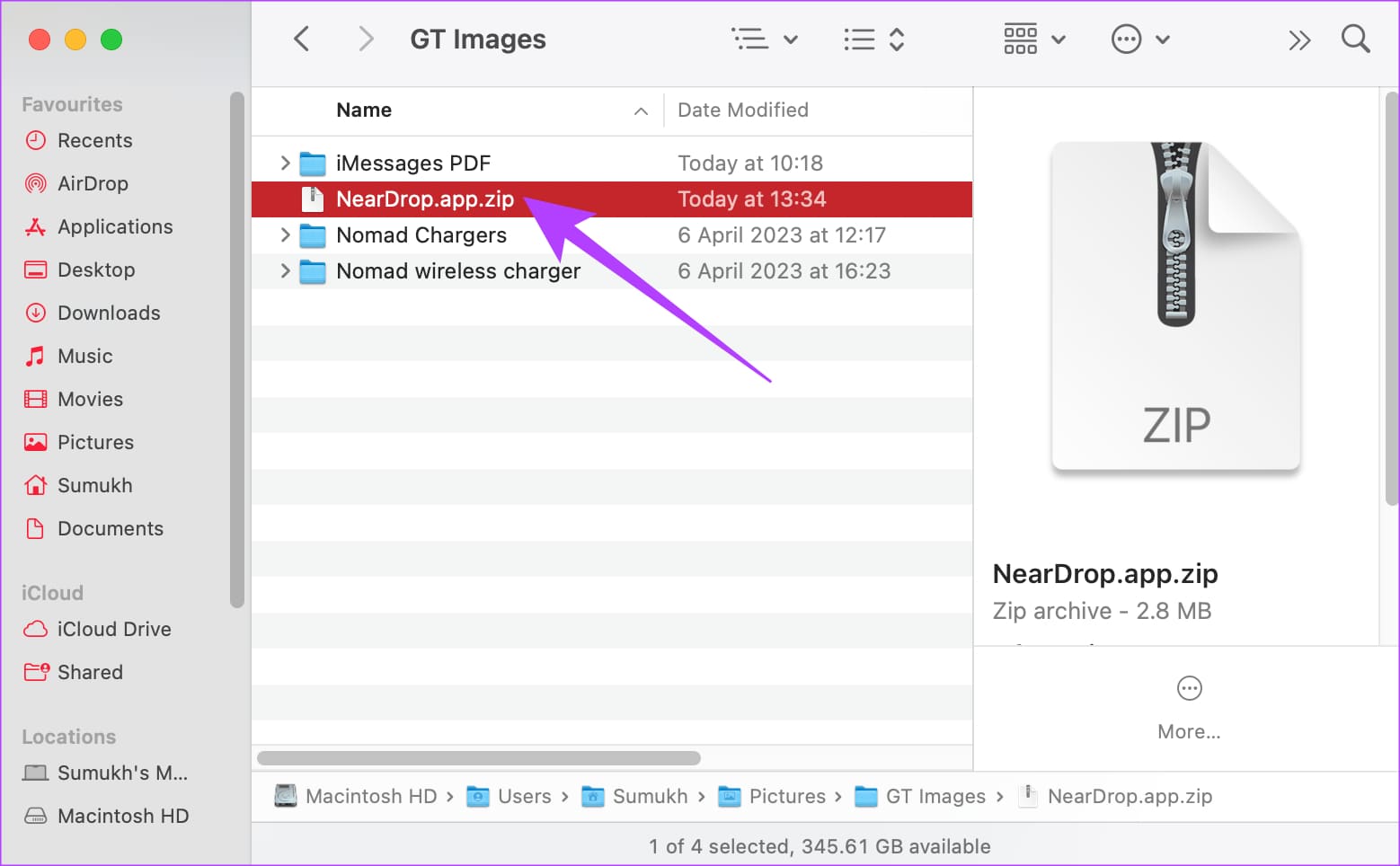 Nearby-Share-Mac-2 كيفية استخدام ميزة Nearby Share على Mac لنقل الملفات من Android