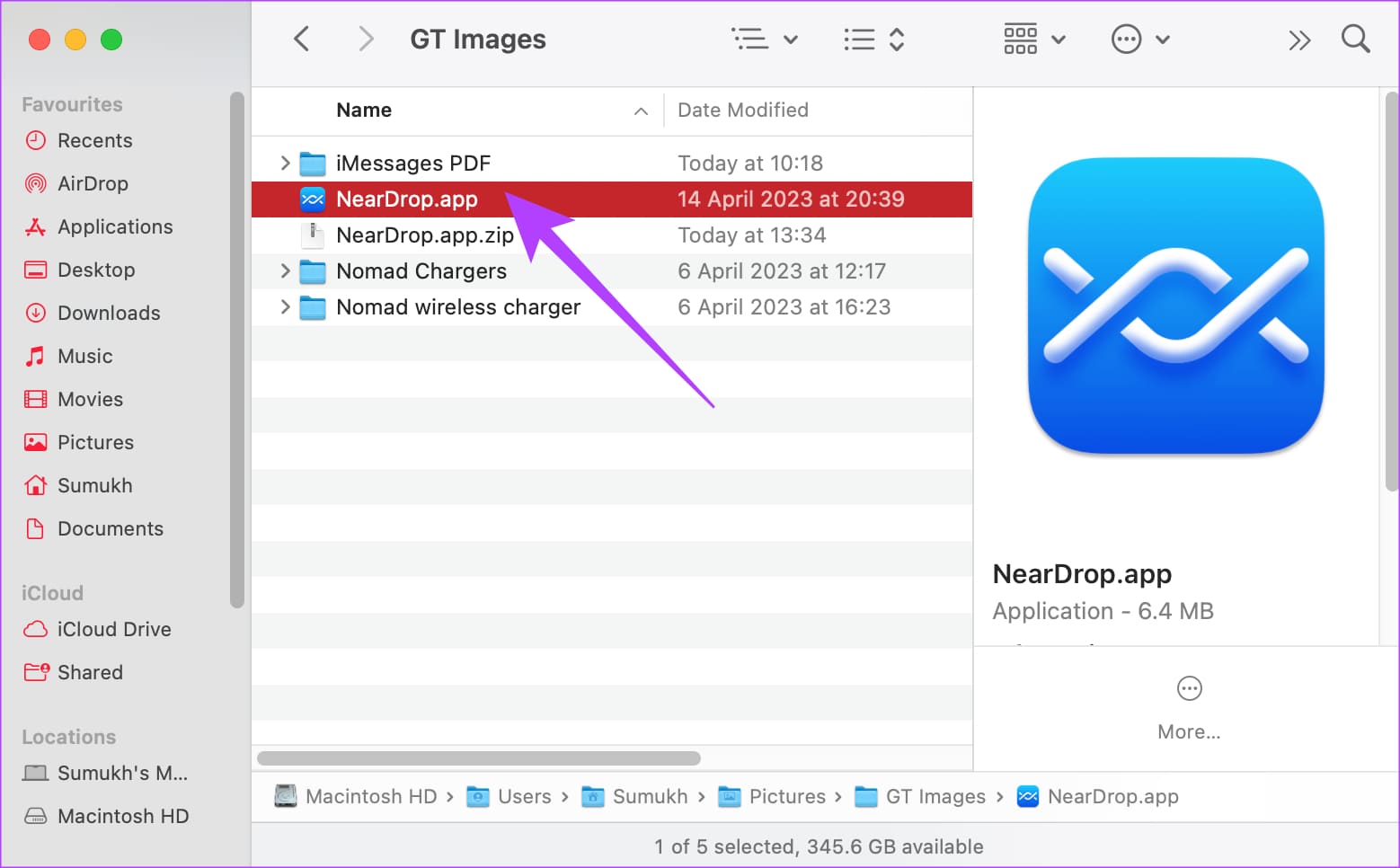 Nearby-Share-Mac-3 كيفية استخدام ميزة Nearby Share على Mac لنقل الملفات من Android