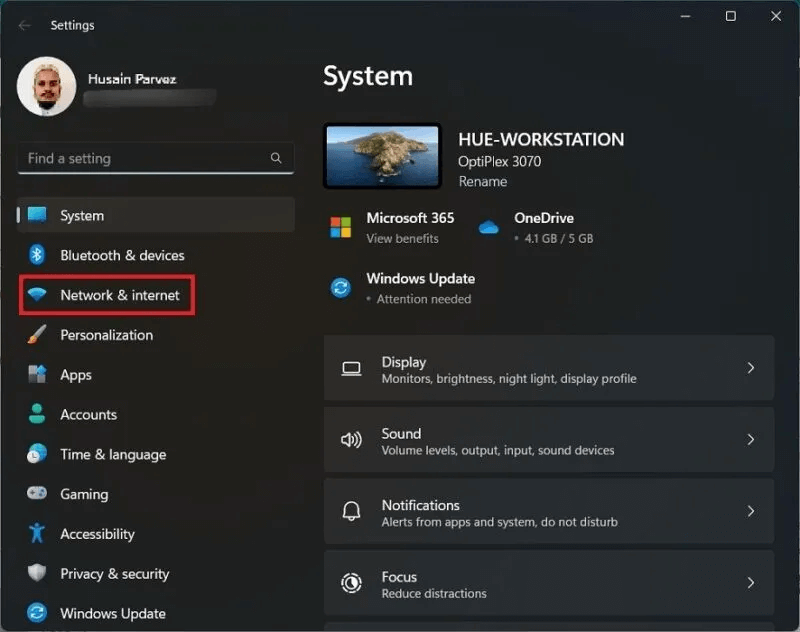 Network-internet-settings-800x632.jpg-1 كيفية إصلاح خطأ "تم قطع اتصالك" على Windows