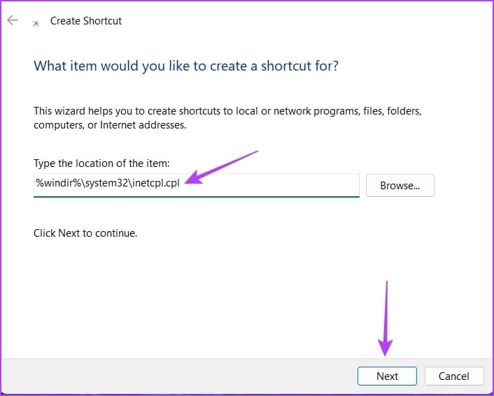 Next-5 أفضل 7 طرق لفتح خيارات الإنترنت على Windows 11
