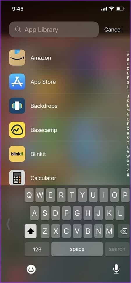 One-Handed-Keyboard-iPhone كيفية استخدام وضع التصفح بيد واحدة على iPhone و Android