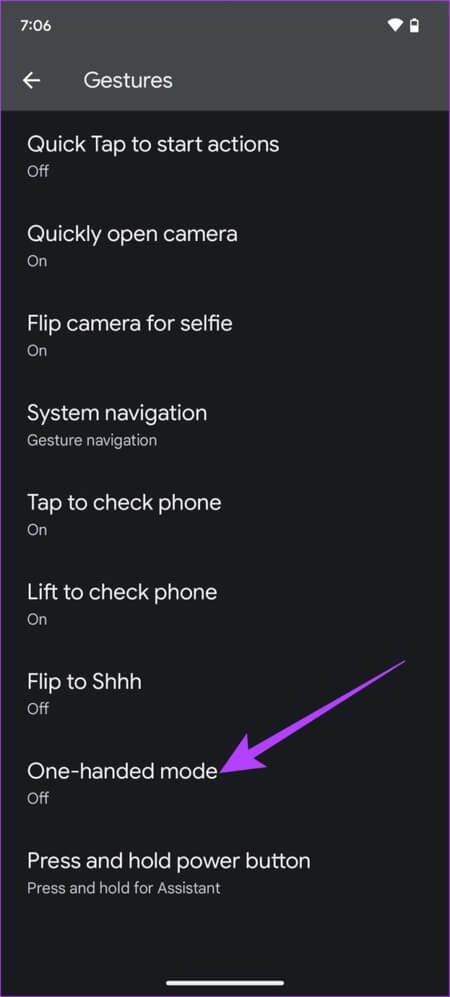 One-Handed-Mode-Pixel-693x1536-1 كيفية استخدام وضع التصفح بيد واحدة على iPhone و Android