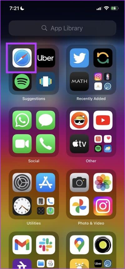 Open-Safari-e1680441854505 7 طرق لإصلاح اقتراحات Safari باللون الرمادي على iPhone