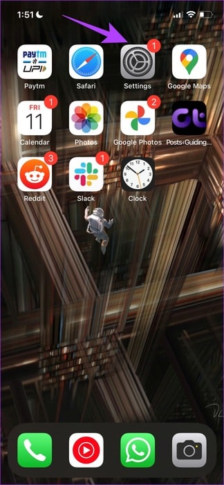 Open-Settings-App-on-iPhone-1-1 5 طرق فعالة لوضع الرقابة الأبوية على YouTube