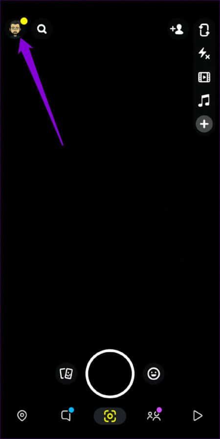 Open-Snapchat-Profile-2-513x1024-1 أفضل 7 طرق لإصلاح عدم الاحتفاظ بنسخة احتياطية من الذكريات على Snapchat على Android و iPhone