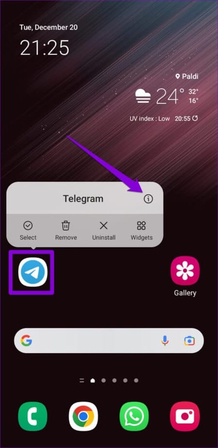 Open-Telegram-App-Info-on-Android-1-500x1024-1 أفضل 8 طرق لإصلاح عدم فتح الروابط في Telegram