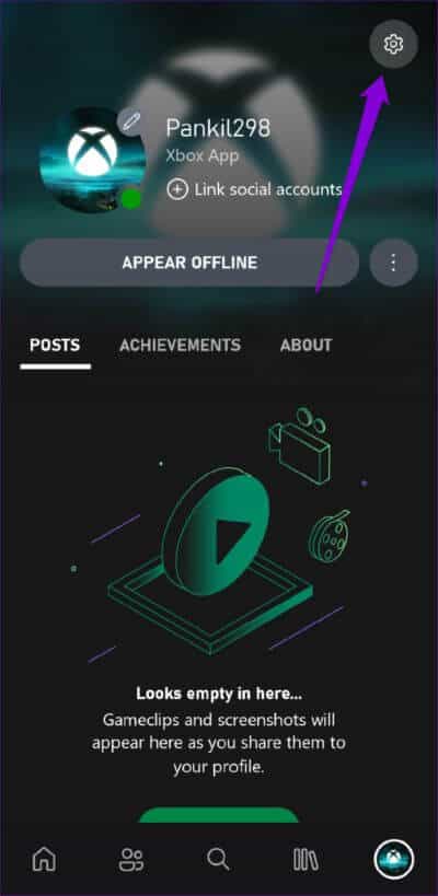 Open-Xbox-App-Settings-500x1024-1 أفضل 8 طرق لإصلاح عدم عمل إشعارات تطبيق Xbox على Android و iPhone