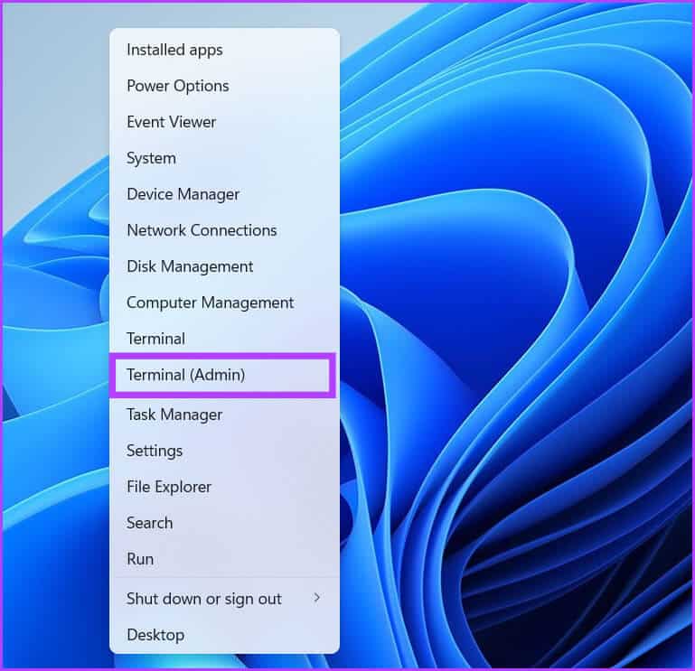 Open-terminal-1 أفضل 8 طرق لإصلاح خطأ عدم تمكن Remote Desktop من العثور على الكمبيوتر في Windows 11