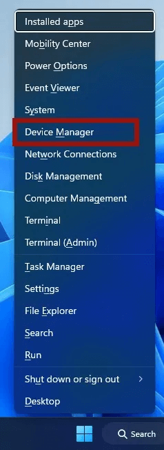 Power-user-menu-device-manager.jpg كيفية إصلاح خطأ Machine Check Exception BSOD في Windows