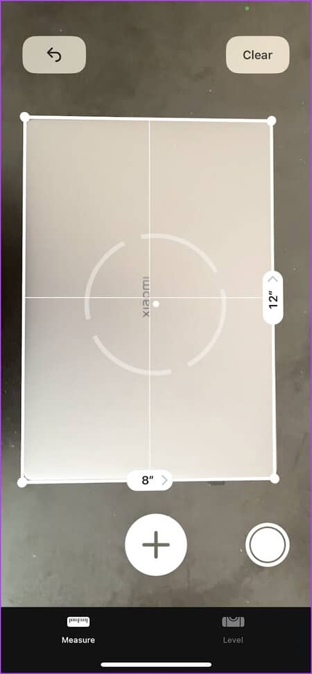 Rectangle-Generated كيفية استخدام تطبيق Measure على iPhone: دليل مفصل