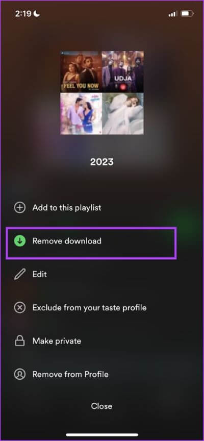 Remove-Download-2-474x1024-1 كيفية تنزيل الموسيقى والبودكاست على Spotify للاستماع دون اتصال