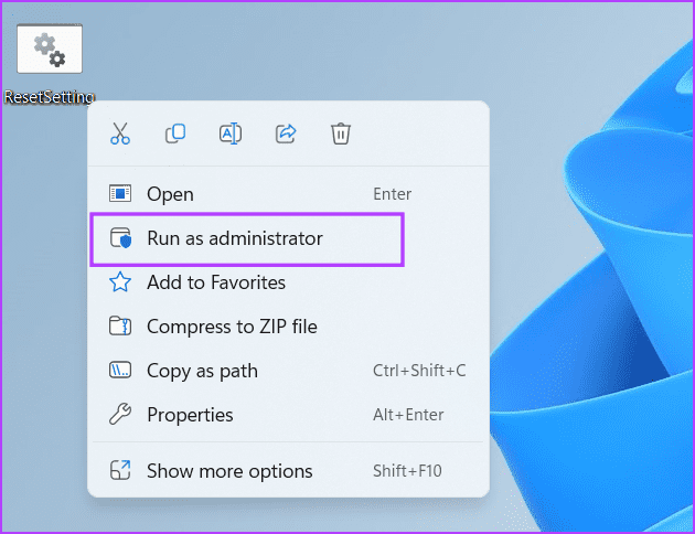 Reset-Settings-App-Using-Batch-File-4 أفضل 4 طرق لإعادة تعيين تطبيق الإعدادات في Windows 10 و Windows 11