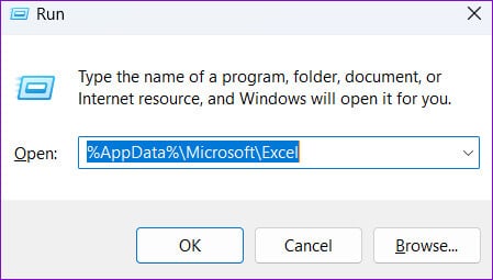 Run-Command-6 أفضل 6 طرق لإصلاح عدم عمل شريط أدوات Excel في Windows