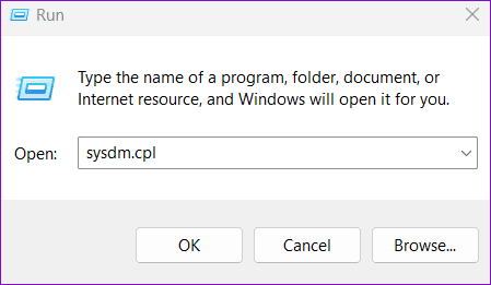 Run-Command-7 كيفية حذف نقاط استعادة النظام القديمة في Windows 11