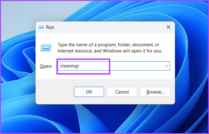 Run-diskcleanup 9 طرق سريعة لتشغيل تنظيف القرص Disk Cleanup في Windows 11