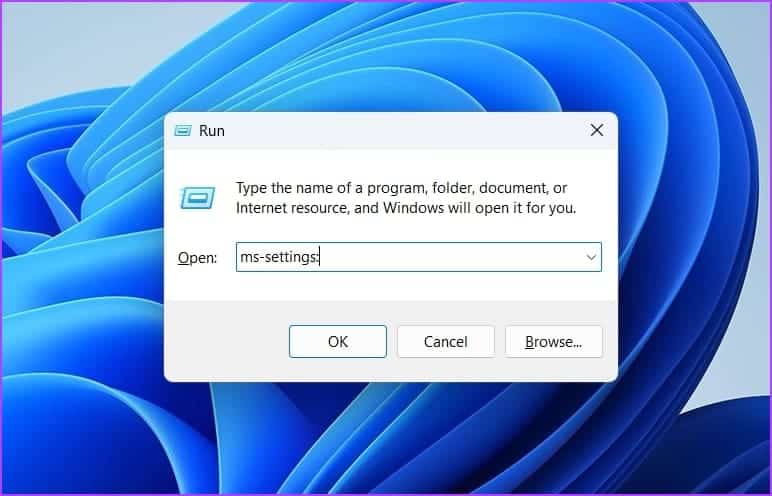 Run-tool أفضل 9 طرق لفتح تطبيق الإعدادات على نظام التشغيل Windows 11