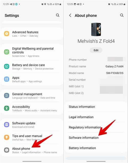 Samsung-Phone-Software-Information Samsung DeX لا يعمل؟ جرب هذه الإصلاحات