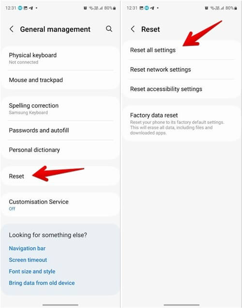 Samsung-Reset-Settings Samsung DeX لا يعمل؟ جرب هذه الإصلاحات