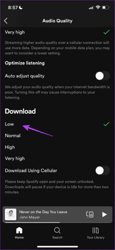 Select-Low-1-474x1024-1 كيفية تنزيل الموسيقى والبودكاست على Spotify للاستماع دون اتصال