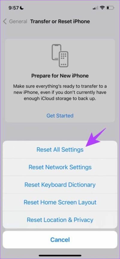 Select-Reset-All-Settings-3-474x1024-1-e1680441895920 7 طرق لإصلاح اقتراحات Safari باللون الرمادي على iPhone