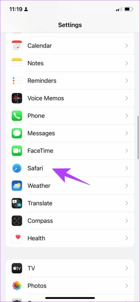 Select-Safari-1-474x1024-1 7 طرق لإصلاح اقتراحات Safari باللون الرمادي على iPhone