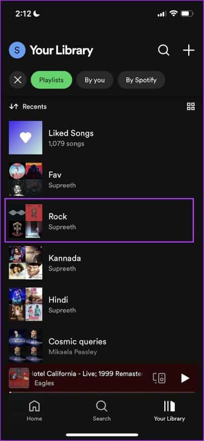 Select-a-Playlist-2 كيفية تنزيل الموسيقى والبودكاست على Spotify للاستماع دون اتصال