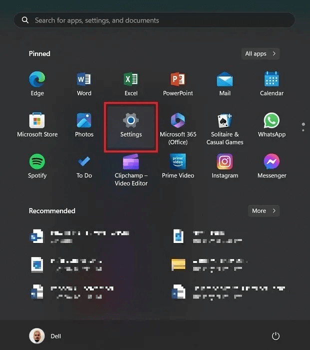 Settings-Button-Windows-View.jpg كيفية إصلاح خطأ "تم قطع اتصالك" على Windows