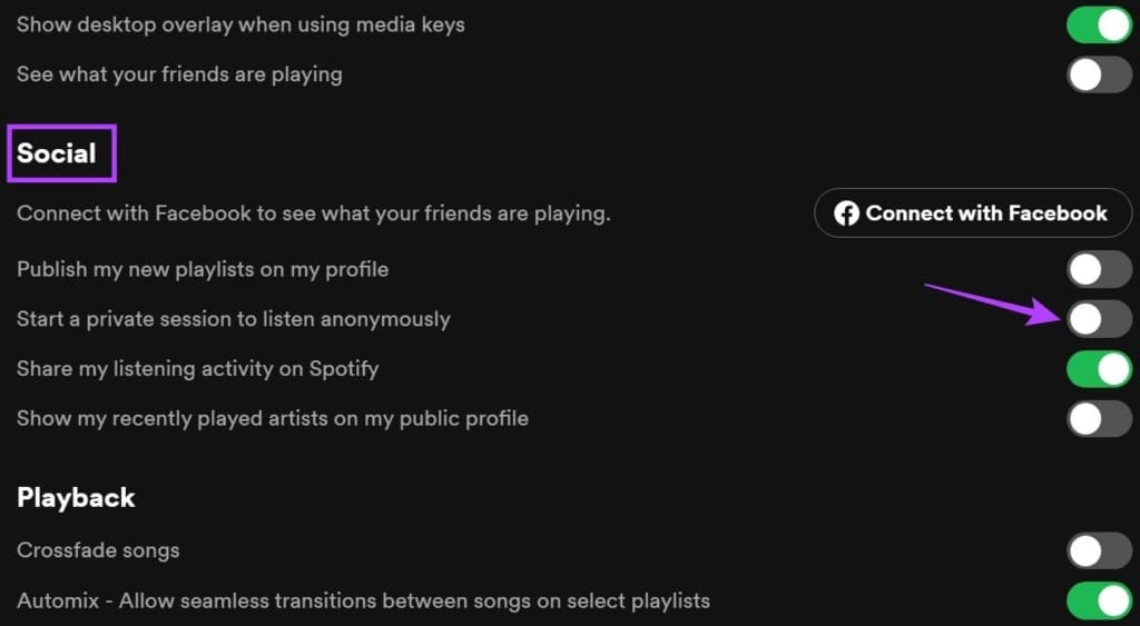 6 إعدادات خصوصية Spotify للجلسات الخاصة وقوائم التشغيل - %categories