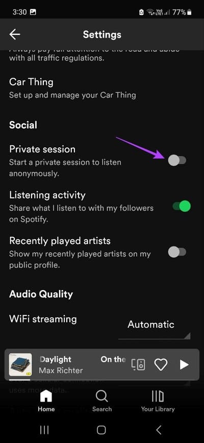 Spotify-Privacy-Settings-Private-Session-and-Playlists-20 6 إعدادات خصوصية Spotify للجلسات الخاصة وقوائم التشغيل