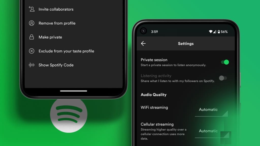 6 إعدادات خصوصية Spotify للجلسات الخاصة وقوائم التشغيل - %categories